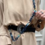 Bijoux de téléphone Daphné | Bleu